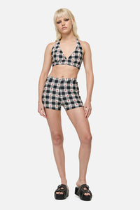 Dangerfield NZ - Sweet Home Bikini Top  - black-white