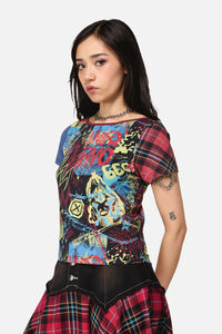 Dangerfield NZ - Streets Grunge Contrast Tee - multi