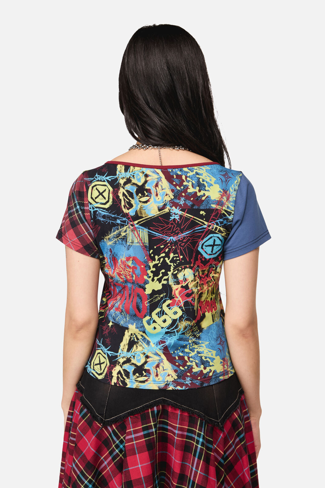 Dangerfield NZ - Streets Grunge Contrast Tee - multi