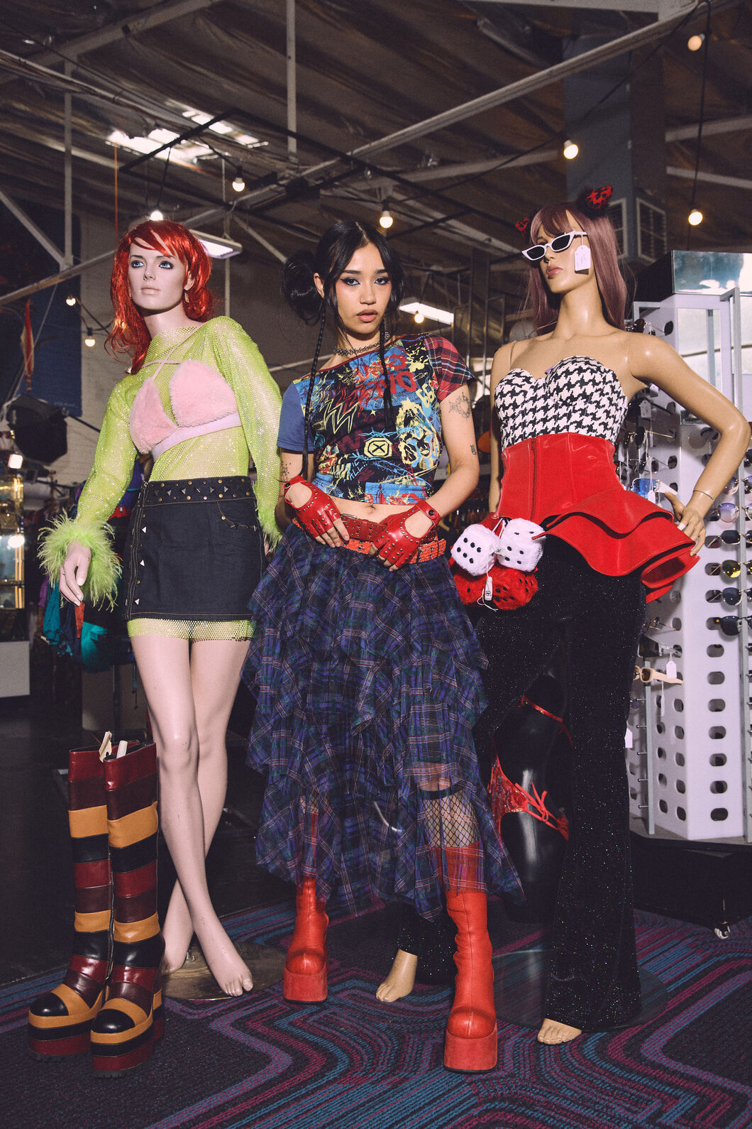 Dangerfield NZ - Streets Grunge Contrast Tee - multi