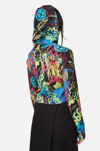 Dangerfield NZ - Streets Grunge Zip Hoodie - multi