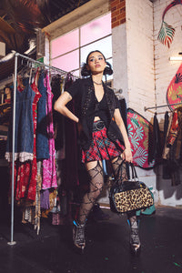 Dangerfield NZ - Stop It Grunge TartanMiniSkort - multi