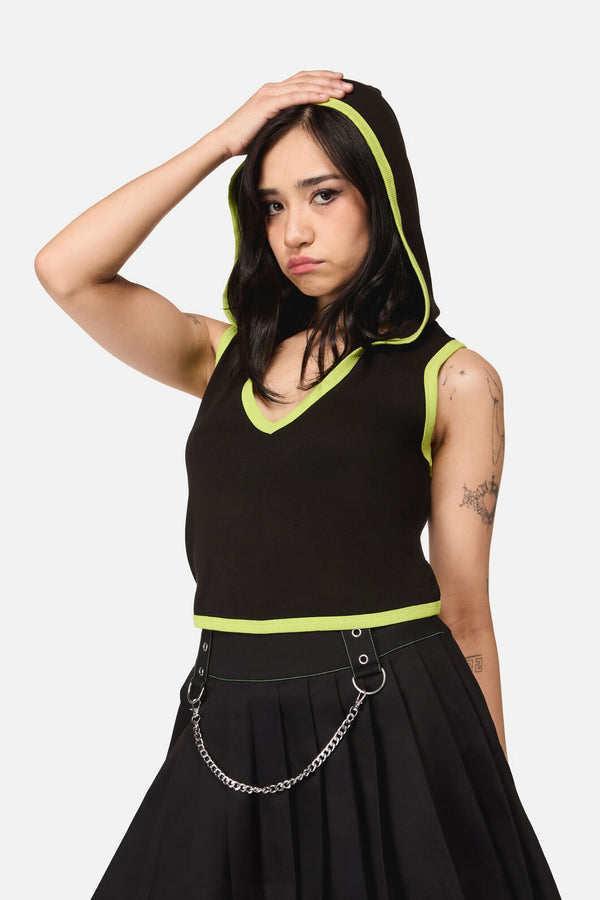 Dangerfield NZ - Anonymous Hooded Top - black