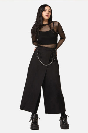 Dangerfield NZ - Anonymous Midi Skort - black