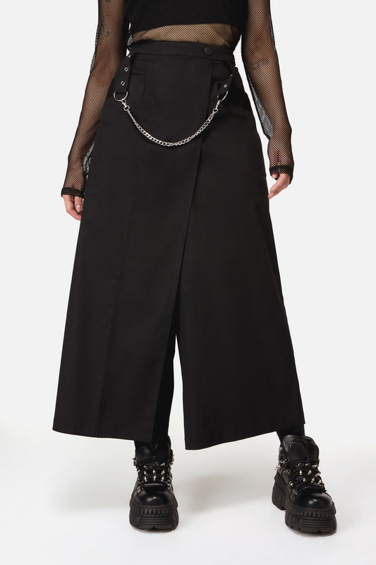 Dangerfield NZ - Anonymous Midi Skort - black