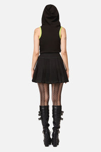 Dangerfield NZ - Anonymous Pleated Skirt - black