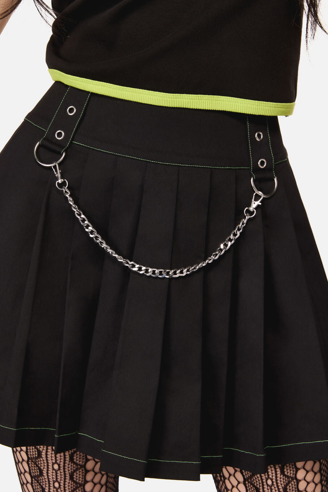 Dangerfield NZ - Anonymous Pleated Skirt - black