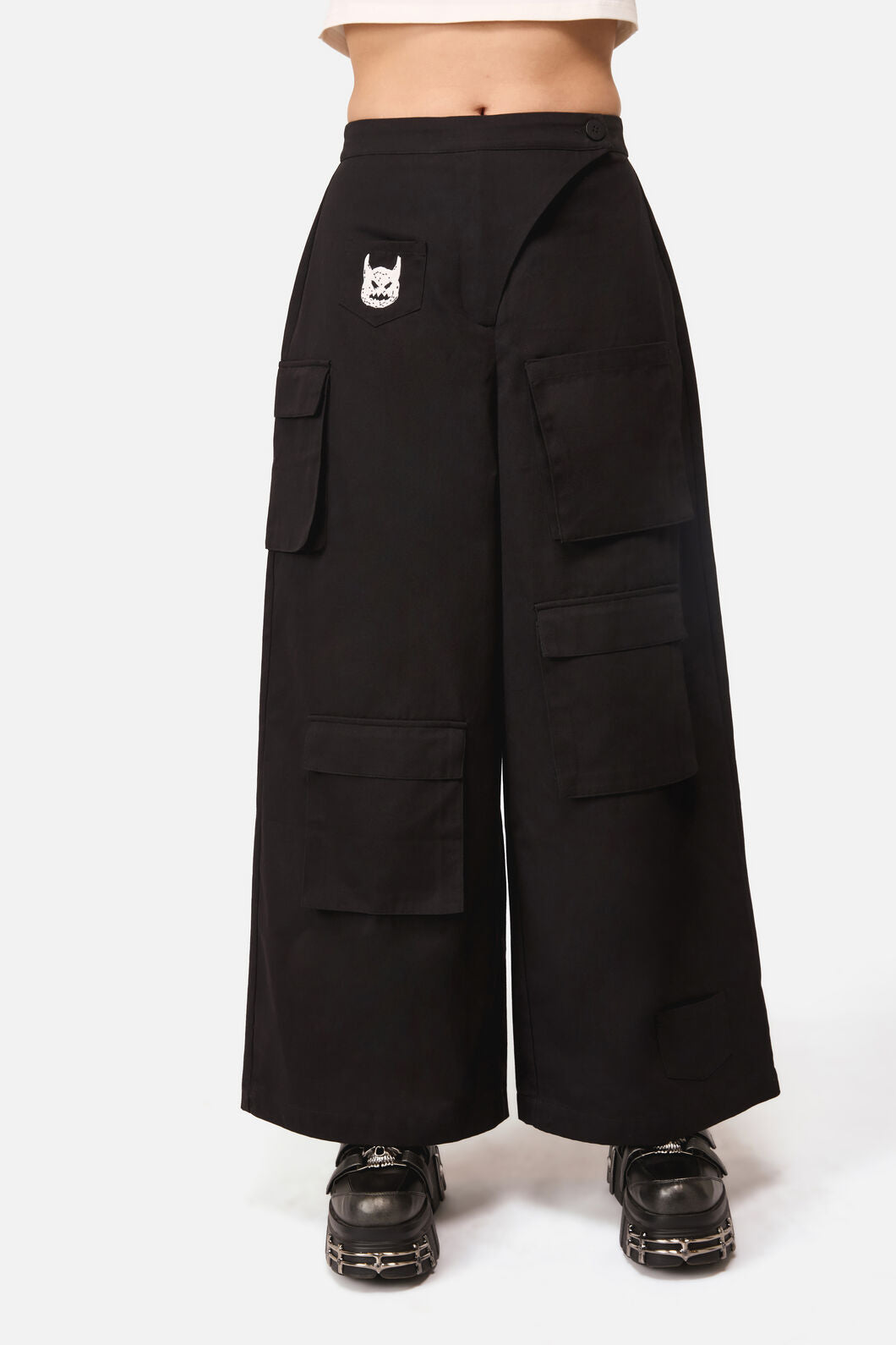 Dangerfield NZ - Demons Goth Cargo Pant - black