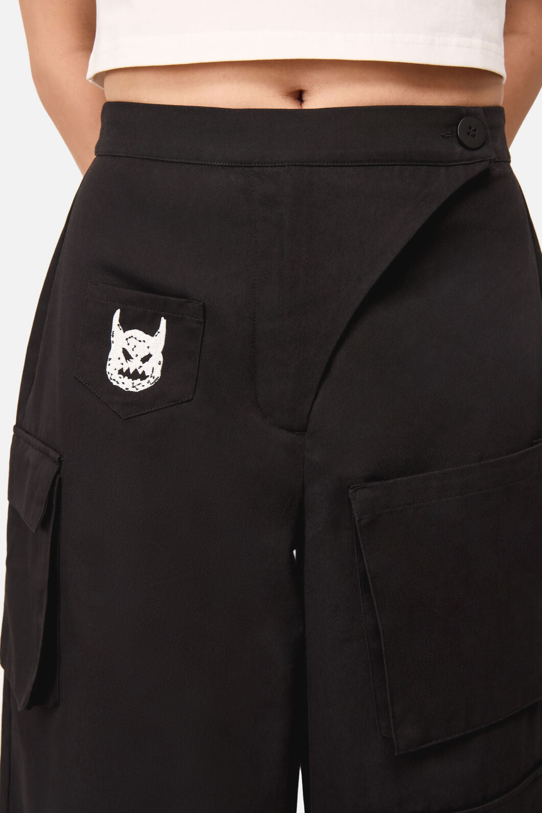 Dangerfield NZ - Demons Goth Cargo Pant - black