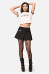Dangerfield NZ - Demons Goth Mini Skort - black