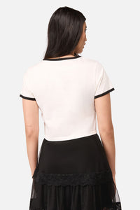 Dangerfield NZ - Lil Demons Goth Tee - white