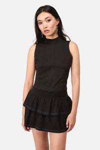 Dangerfield NZ - Beelzebub Goth Top - black