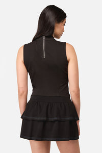 Dangerfield NZ - Beelzebub Goth Top - black