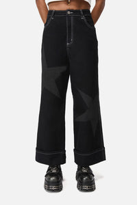 Dangerfield NZ - Beelzebub Goth Jean - black