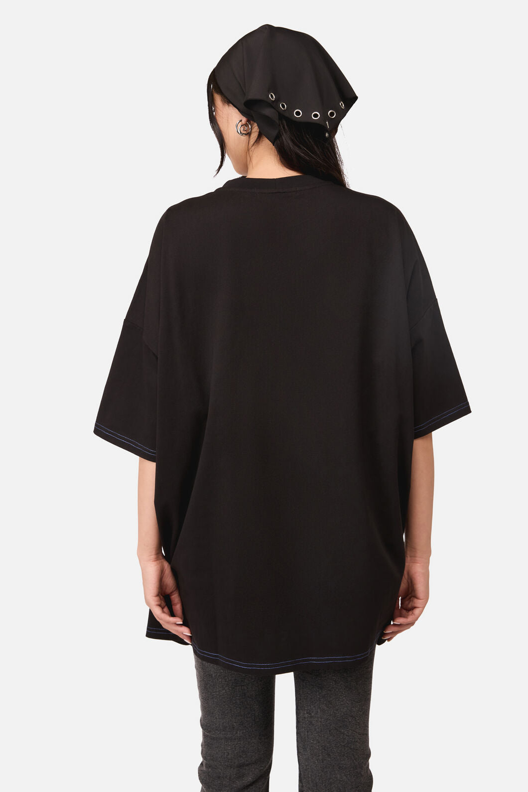 Dangerfield NZ - Spiralling Goth Oversized Tee - black