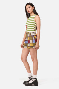 Dangerfield NZ - Stampz Goth Short - multi