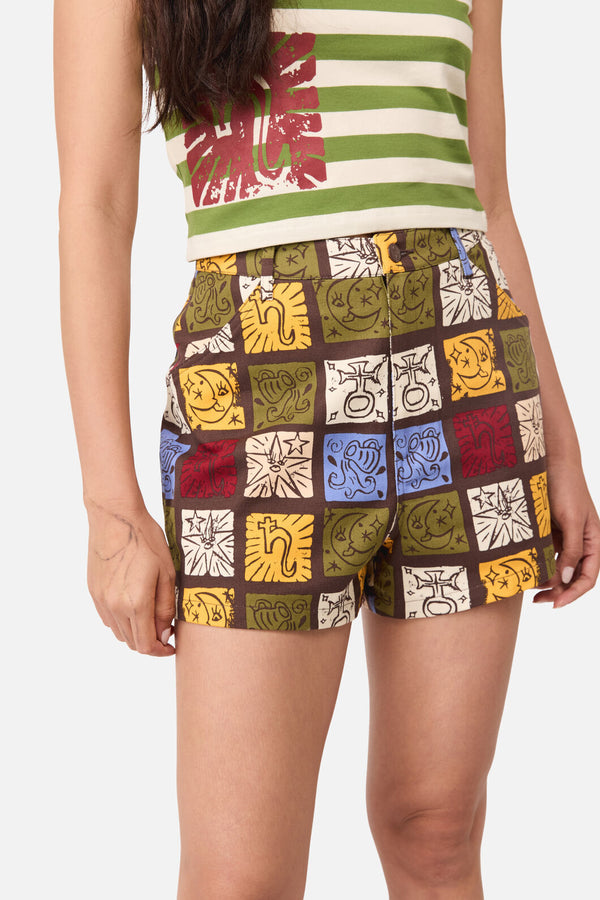 Dangerfield NZ - Stampz Goth Short - multi