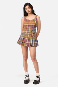 Dangerfield NZ - Alchemy Tartan Skort - multi