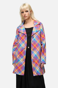 Dangerfield NZ - Sunshine Tartan Coat - multi