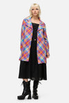 Dangerfield NZ - Sunshine Tartan Coat - multi
