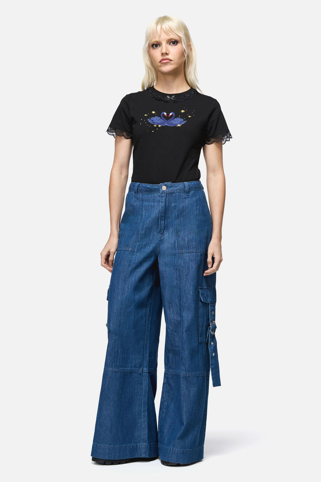Dangerfield NZ - Constance Denim Cargo Jean - blue