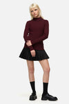 Dangerfield NZ - Jackalope Stripe Goth Knit - black-red