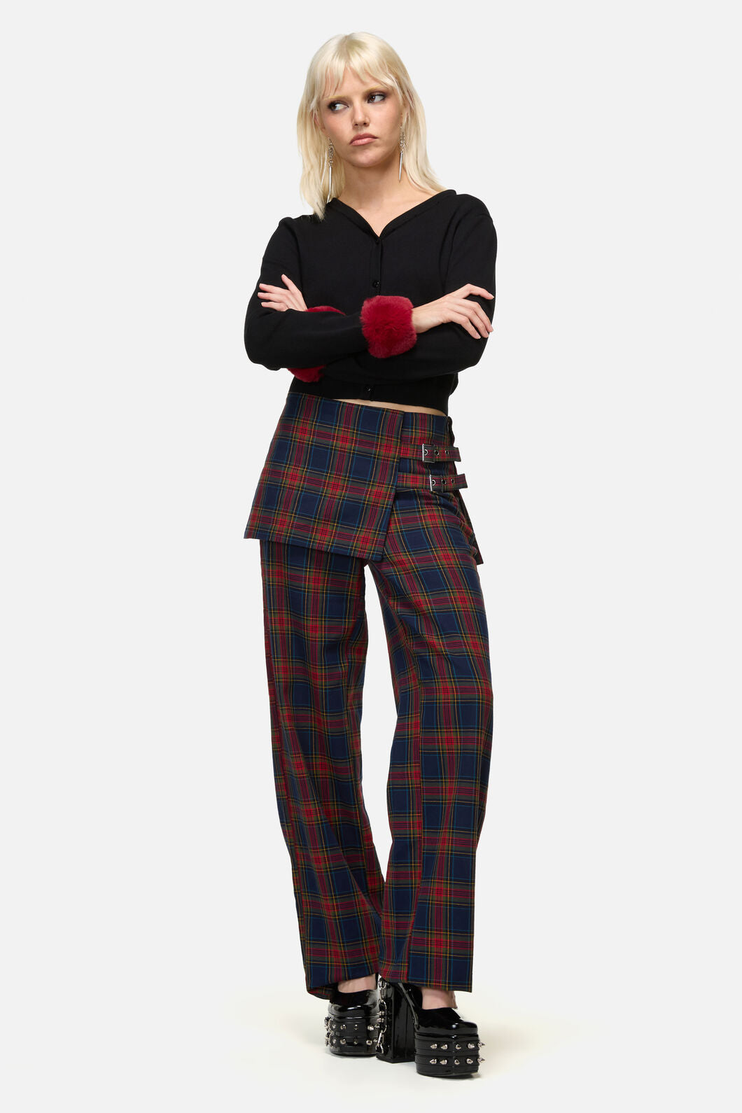 Dangerfield NZ - Antler Goth Skirt Pant - multi