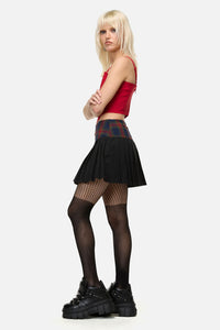 Dangerfield NZ - Antler Goth Tartan Skort - multi