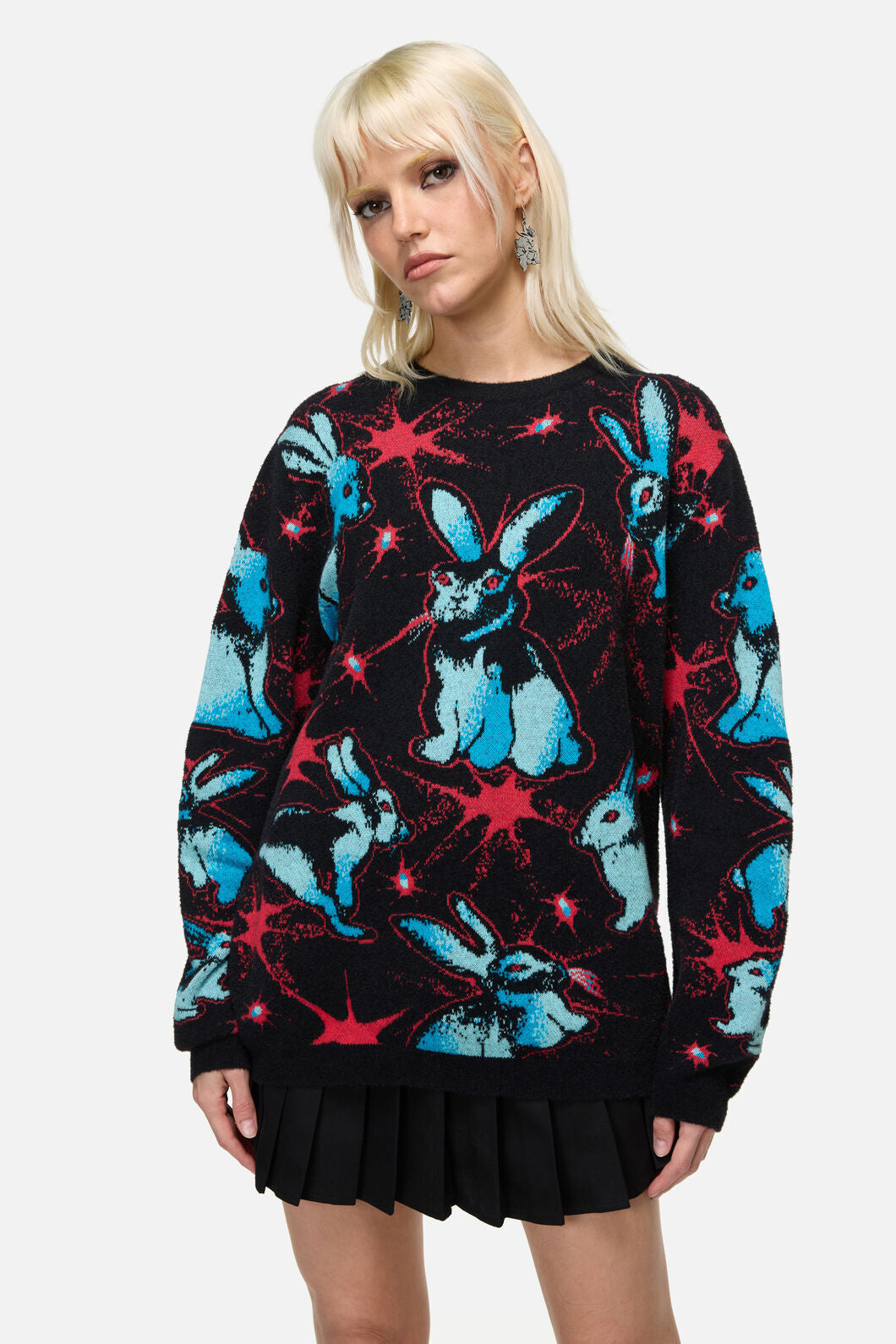Dangerfield NZ - Lapin Goth Knit - black
