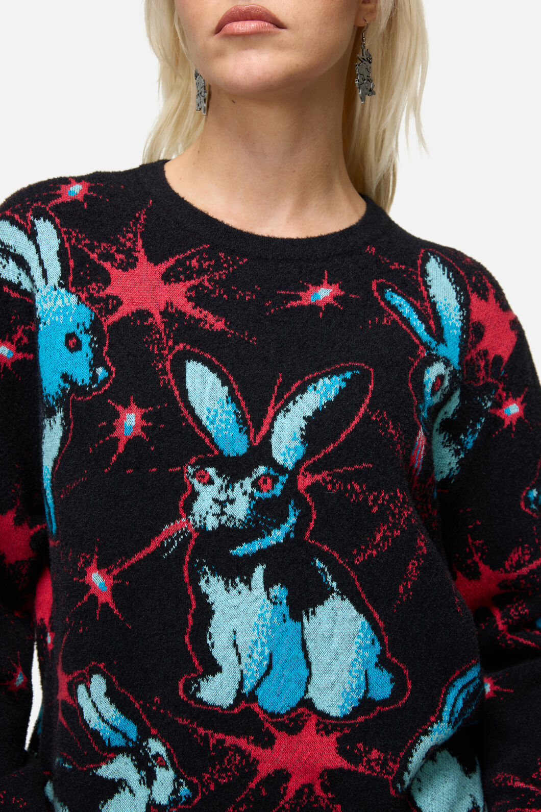Dangerfield NZ - Lapin Goth Knit - black