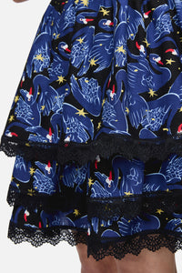 Dangerfield NZ - Swan Song Mini Dress - black