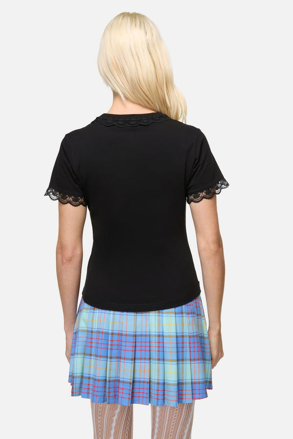 Dangerfield NZ - Feathers Goth Tee - black