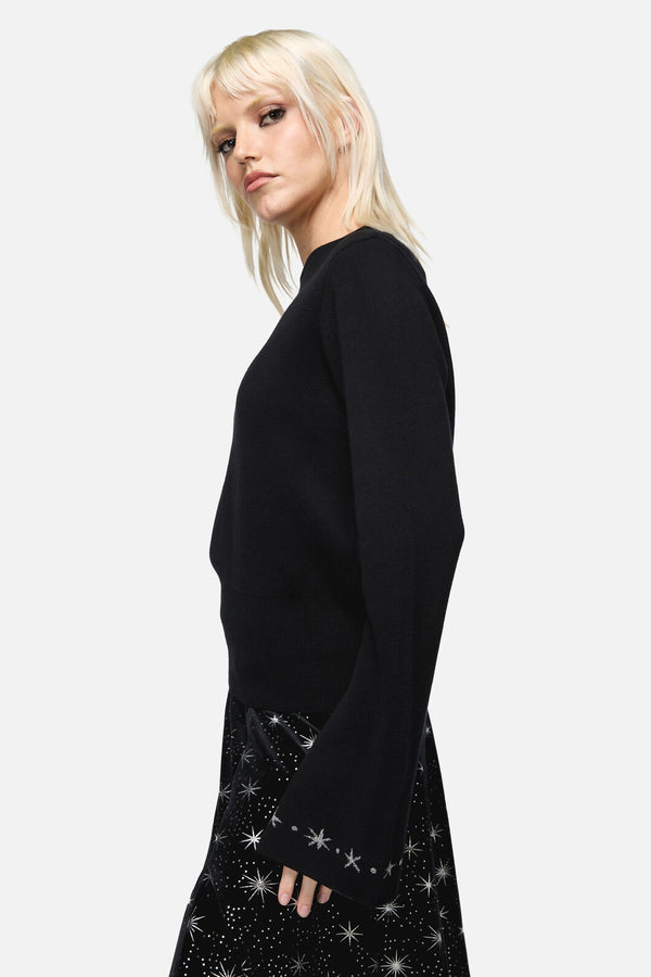 Dangerfield NZ - Feathers Goth Knit - black
