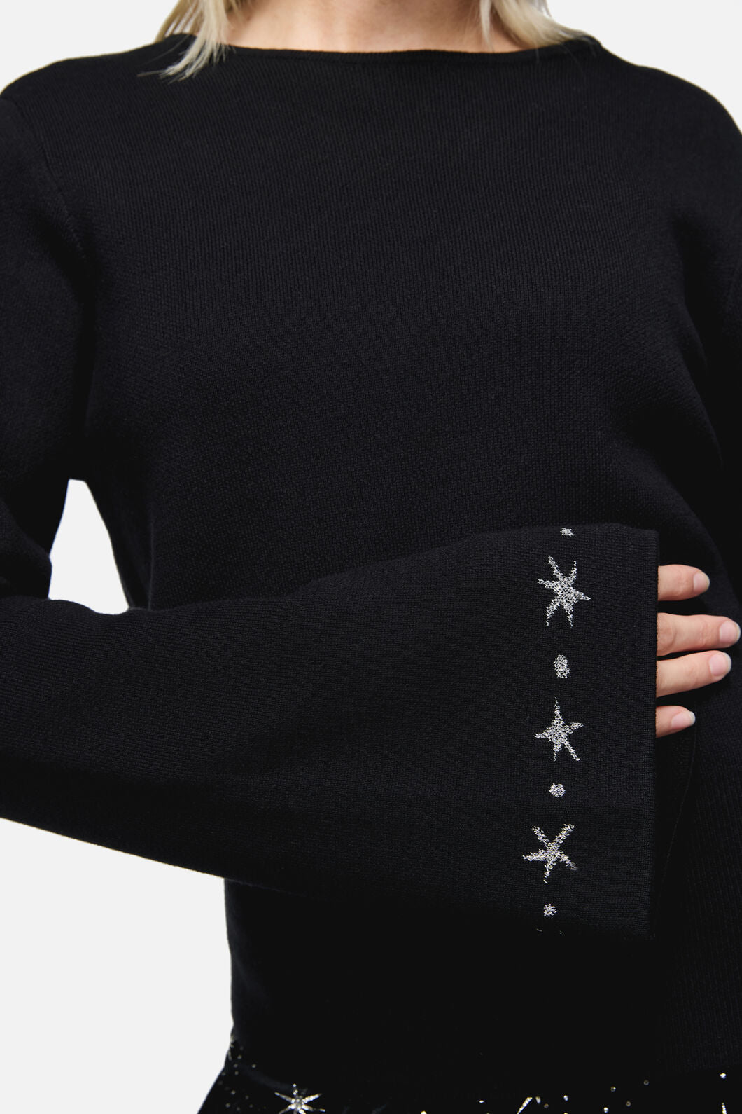 Dangerfield NZ - Feathers Goth Knit - black