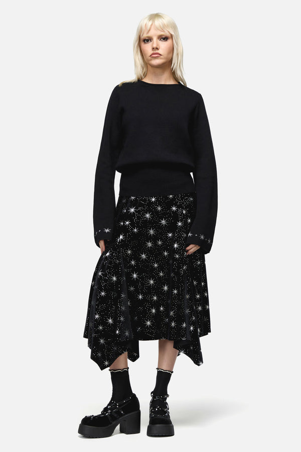 Dangerfield NZ - Feathers Goth Knit - black