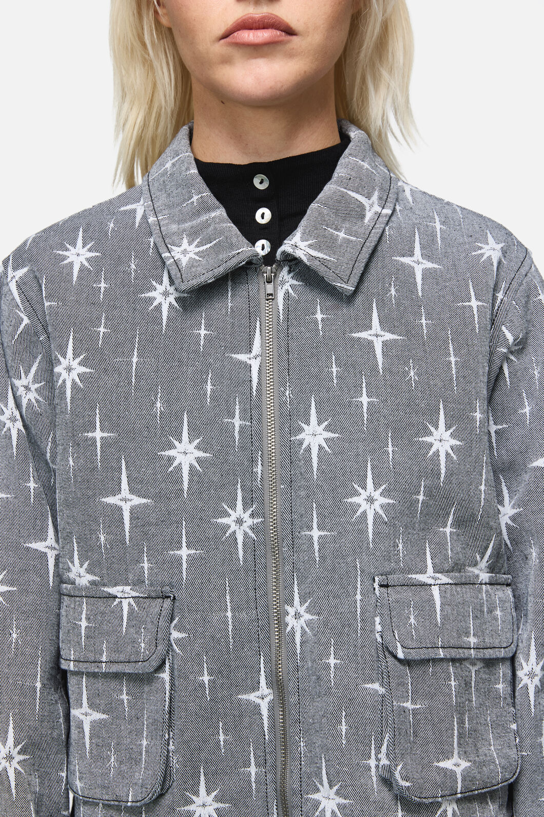 Dangerfield NZ - Odette Denim Jacket - black
