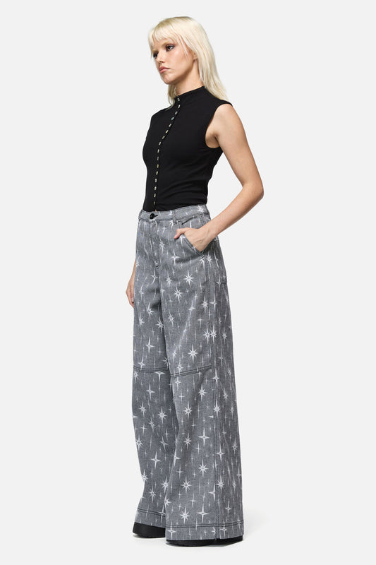 Dangerfield NZ - Odette Wide Leg Jean - black