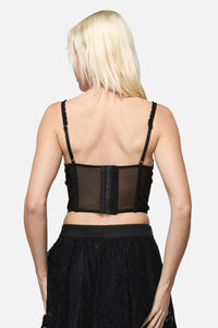 Dangerfield NZ - Constance Corset Top - black