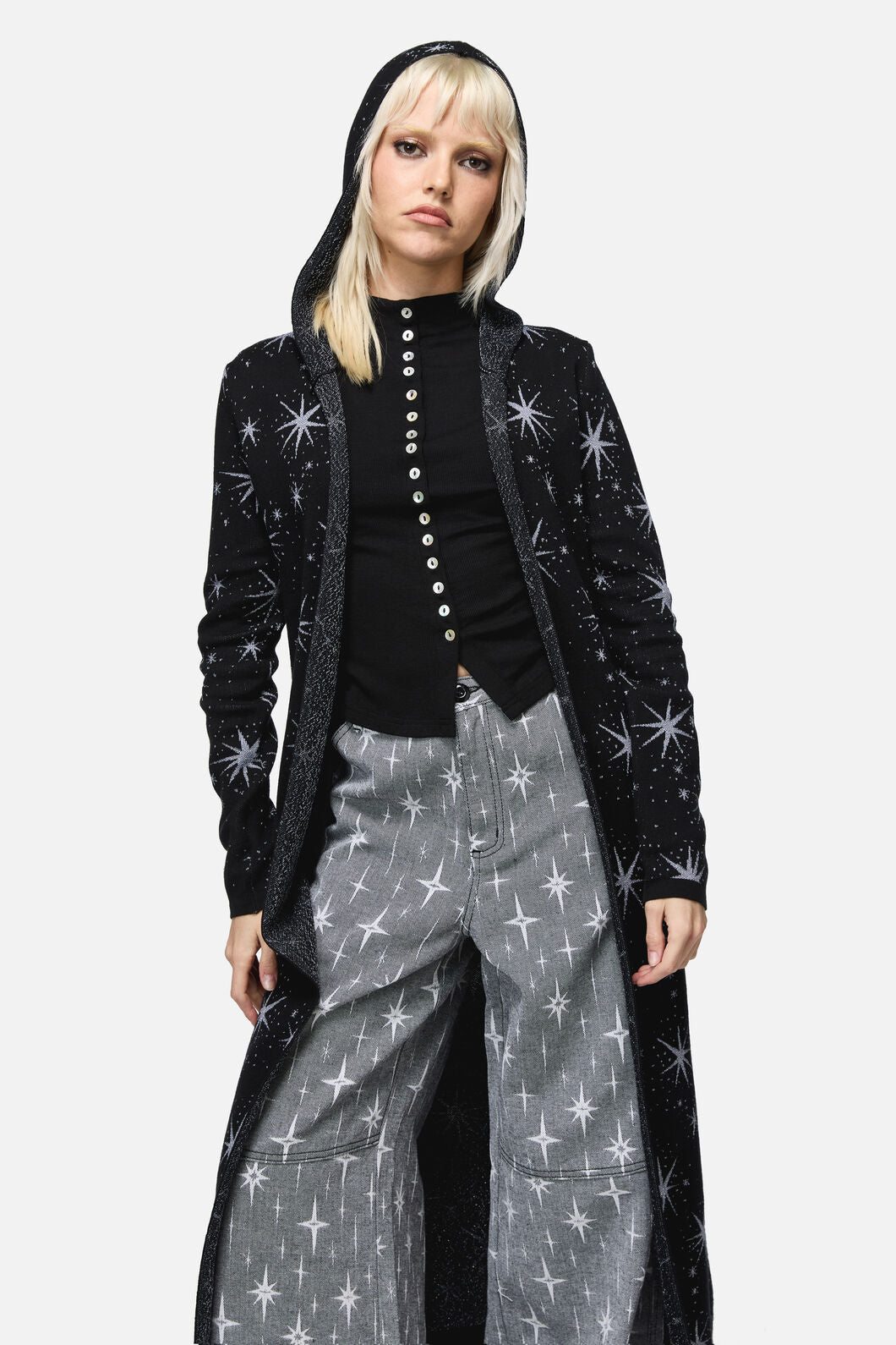 Dangerfield NZ - Odette Long Cardigan - black