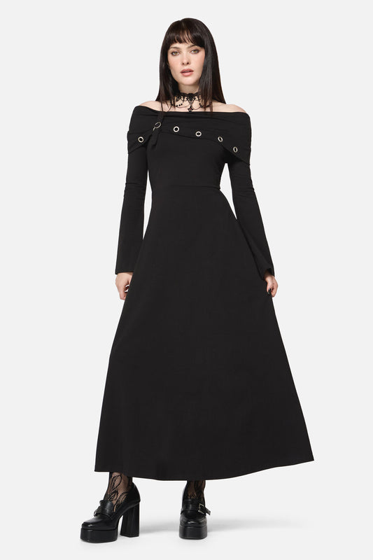 Dangerfield NZ - Avril Goth Maxi Dress - black