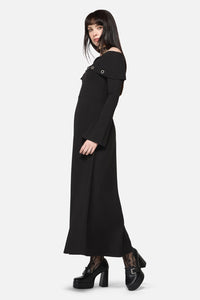Dangerfield NZ - Avril Goth Maxi Dress - black