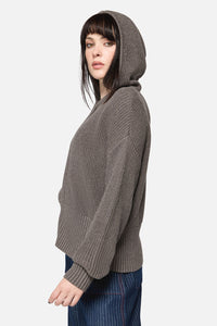 Dangerfield NZ - Armoured Goth Zip Cardigan - grey