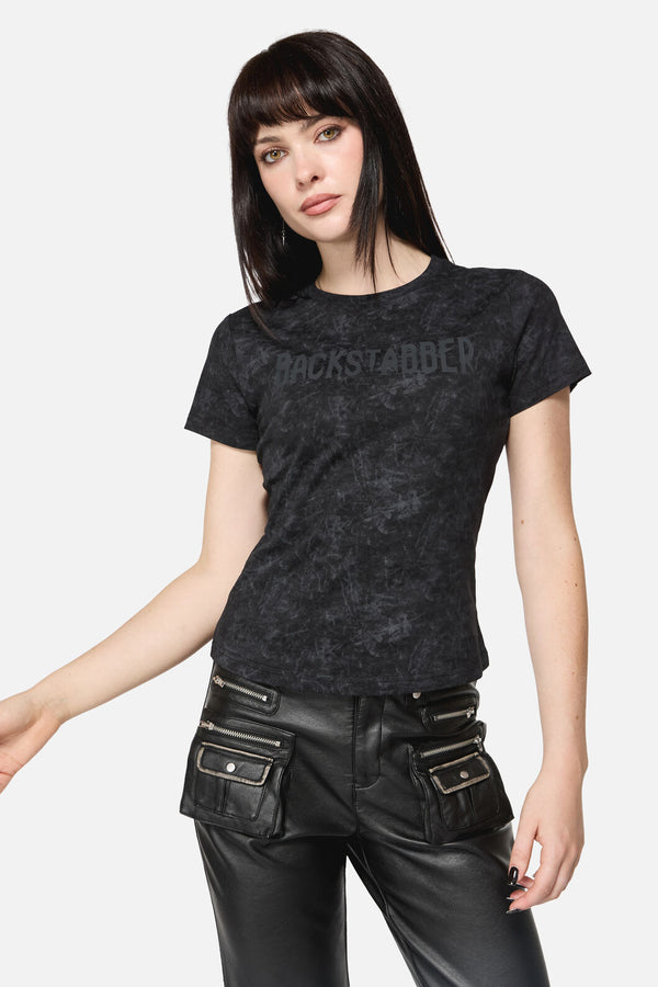 Dangerfield NZ - Backstabber Goth Tee - grey