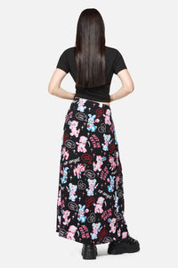 Dangerfield NZ - Creeps Goth Midi Skirt - black