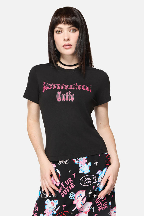 Dangerfield NZ - Cutie Goth Tee - black