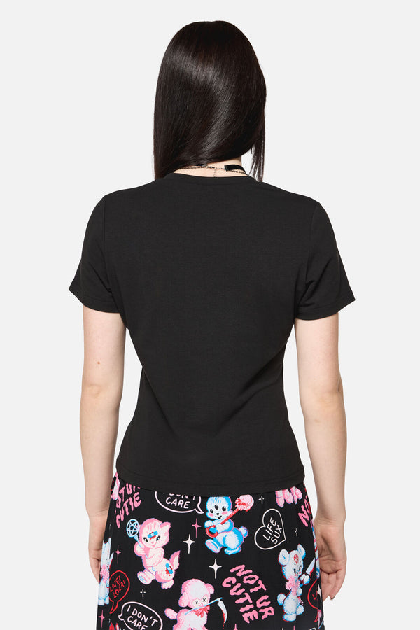 Dangerfield NZ - Cutie Goth Tee - black