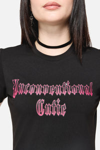 Dangerfield NZ - Cutie Goth Tee - black