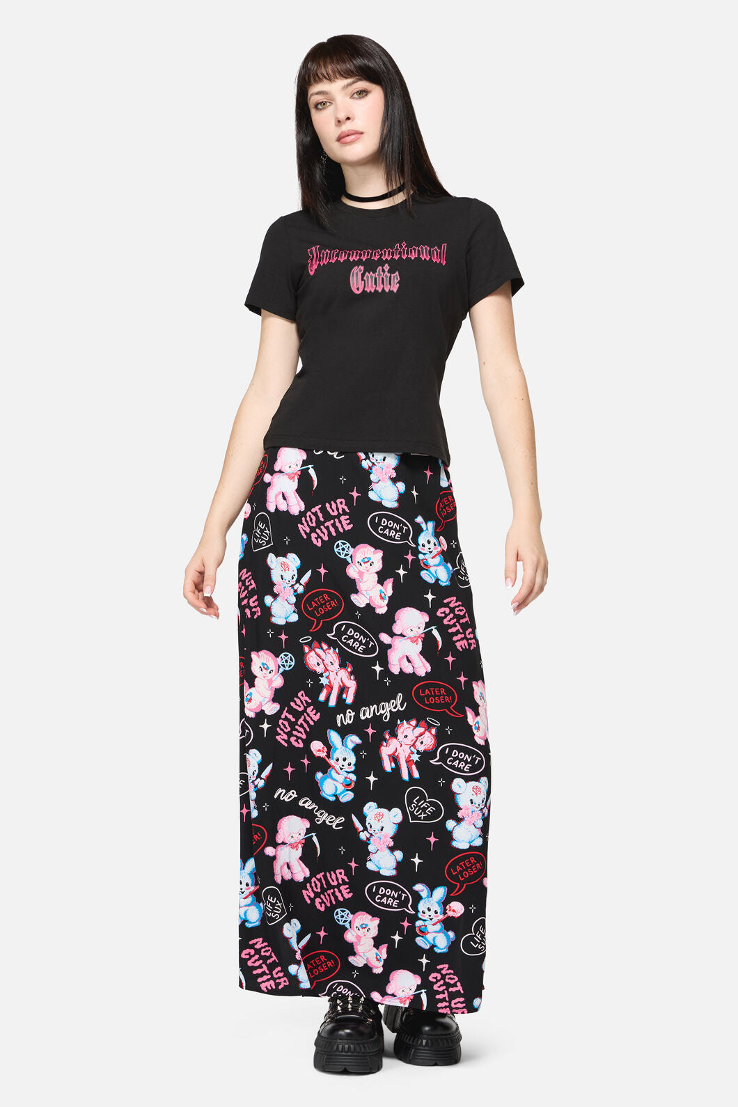 Dangerfield NZ - Cutie Goth Tee - black