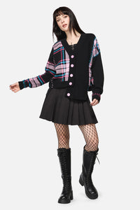 Dangerfield NZ - Spliced Goth Cardigan - multi