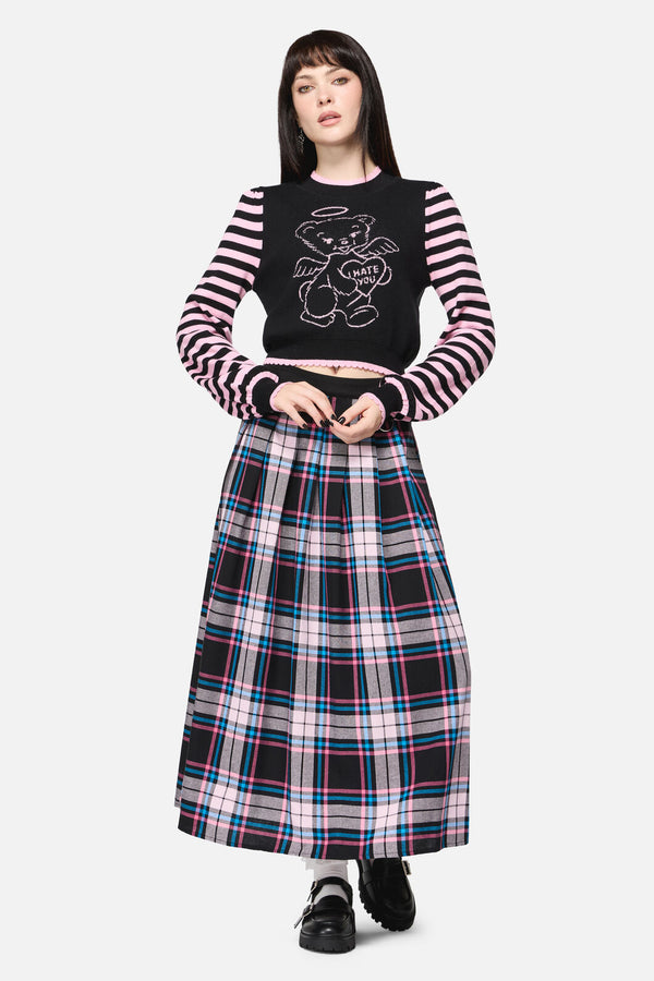 Dangerfield NZ - Hater Goth Knit - black-pink